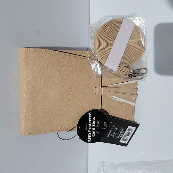 K. Carroll Harper crossbody bone purse - Picture 3 of 3